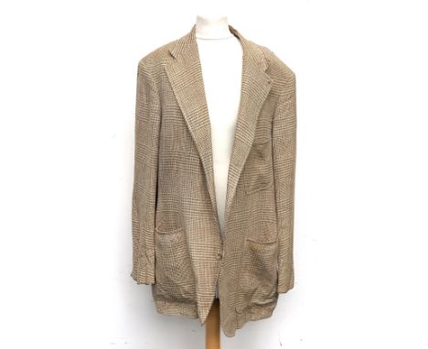 A Polo by Ralph Lauren vintage single breasted tweed jacket, some wear 