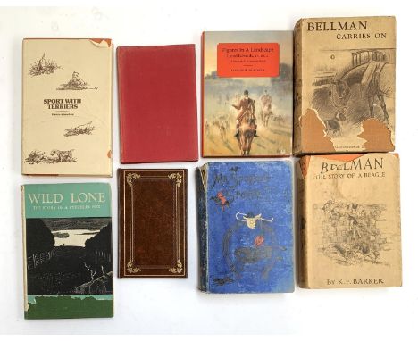 Eight hunting related books including BB, 'Wild Lone, The Story of a Pytchley Fox', Eyre and Spttiswode 1944; K.F. Barker, 'B