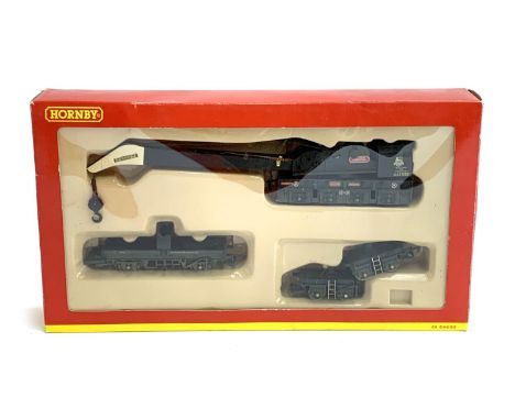 A Hornby British Railways 75 ton breakdown crane 'DS1580', weathered edition, OO gauge, R 6183, boxed 