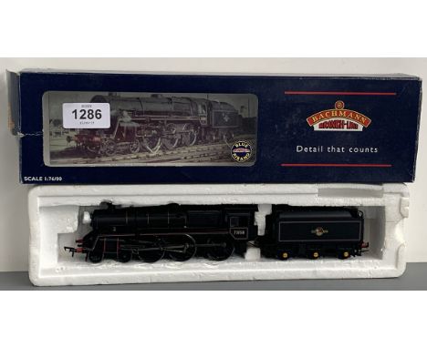 A Bachmann branch line OO gauge locomotive, 32-501 standard class 5MT 73158, boxed