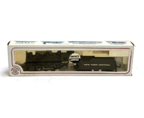 A Bachmann HO gauge locomotive, 2-6-0 Mogul with tender 'New York Central', 56520, boxed 