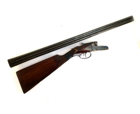 An AYA Agurre &amp; Aranzabal 410 side by side shotgun, S/N 550214 (AF) 