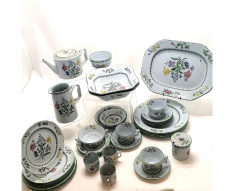 Qty of Spode Summer Palace dinner / teaware - in used condition 