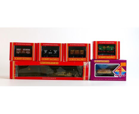 A collection of OO gauge Boxed Model Railway &amp; Rolling Stock to include R.322 BR2-8-0 Loco 8f, Wagons R206, R127,R199, R1