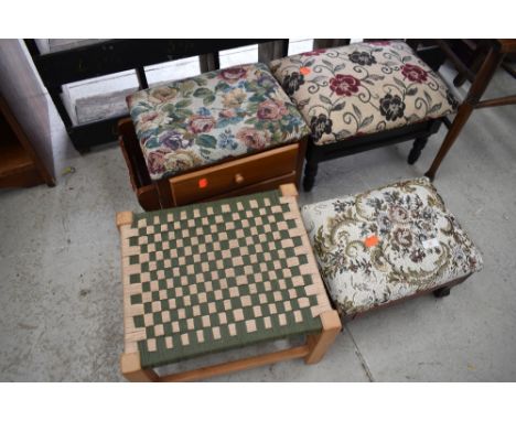 A selection of footstools
Condition report - all approx 8-10", wood colour varies from light to dark