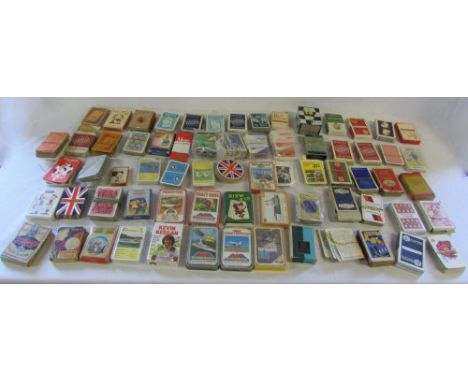 Large collection of playing cards and Top Trumps packs