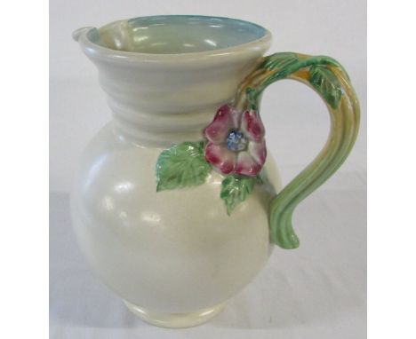 Clarice Cliff 'My garden' pattern jug no 895 H 23 cm