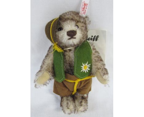 Steiff limited edition 'Peter' fully jointed mohair teddy bear from Heidi's best friend series H 15 cm