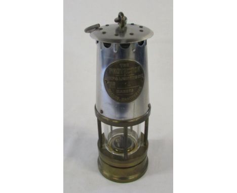 Miners Lamp 'The Protector' Lamp and Lighting Company Ltd No 1A Eccles, Manchester