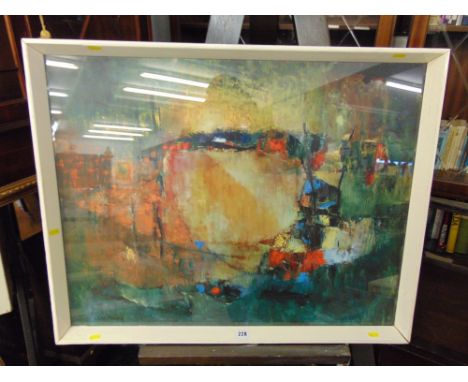 A print, Vietnamese artist,  Lebadang