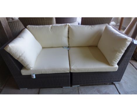 A Bramblecrest Rio modular sofa corner chair with cushion