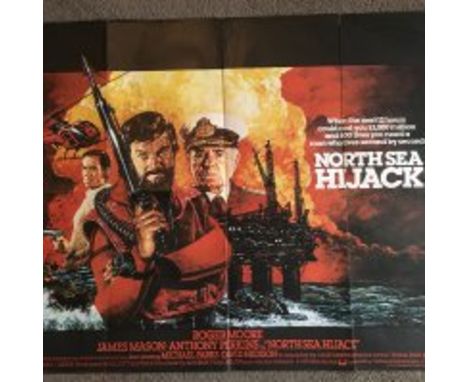 Two film posters comprising a French one sheet film poster for 'The Deep', folded with tear along crease, approx 58cm x 77cm 
