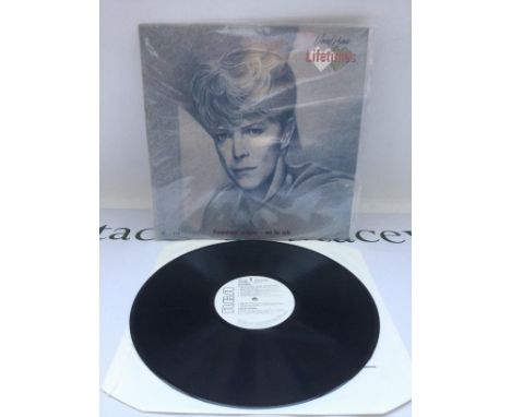 A limited edition and numbered David Bowie 'Lifetimes' promo sampler LP.