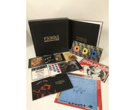 A limited edition and numbered 'Once Upon A Time' by Family multi CD box set signed by Roger Chapman together with a Roger Ch