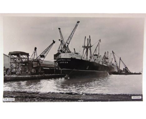 POSTCARDS - ESSEX, WEST COUNTRY &amp; OTHER TOPOGRAPHICAL  Fifty-six cards, comprising real photographic views of The Docks, 