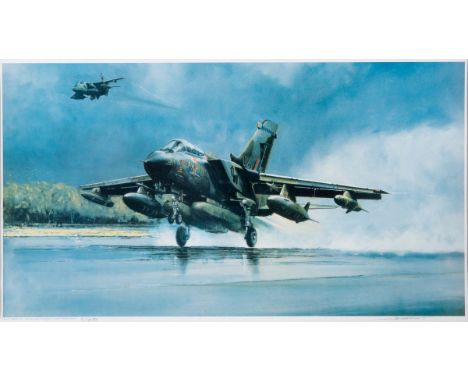 MICHAEL RONDOT (BRITISH, CONTEMPORARY)  'Panavia Tornado GR1',  colour print, limited edition 3/450, signed by the artist, 47