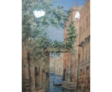 VENETIAN SCENE 19TH CENTURY
Architectural Studies 
Watercolours
A Set of Three
45cm x 30cm