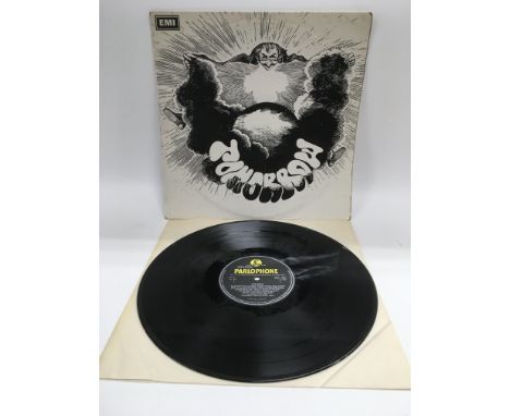 A first UK mono pressing of Tomorrow featuring Keith West, PMC 7042. Sleeve has pen marks to reverse and light marks to vinyl