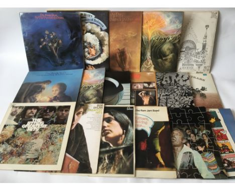 A collection of LPs and 12inch singles by various artists including Pink Floyd, The Who, The Byrds, Geno Washington and other