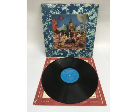 A first UK mono pressing of 'Their Satanic Majesties Request' by The Rolling Stones with gatefold sleeve and lenticular centr