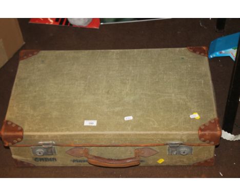 A VINTAGE SUITCASE