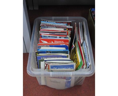 Non-League in the F.A Cup Football Programmes 1960s and Later Home and Away Issues, varying clubs, over 300:- One Box