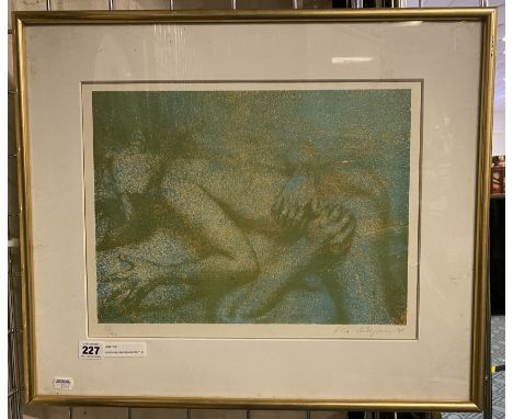 EROTIC 69 LITHOGRAPH PRINT  OLA BILLGREEN 49CMS X 30CMS