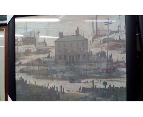 Lowry print "An Island"