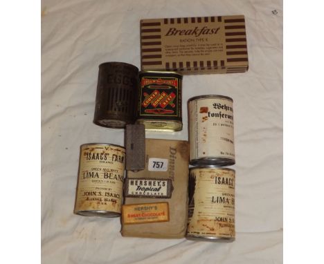 K ration etc.        