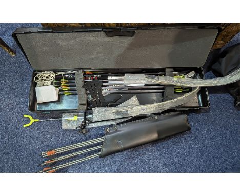 Professional Bow and Arrow Interest.  Contains Striker Bow and Easton Arrows, Samick Bow, Lots of Bits and Bobs, Professional