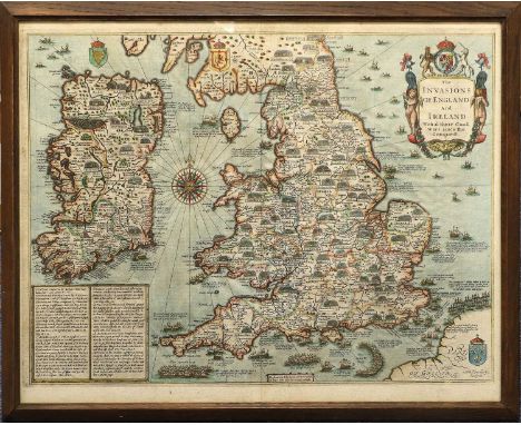 Speed (John).The Invasions of England and Ireland with al their Civill Wars since the Conquest.George Humble, [circa 1627], h