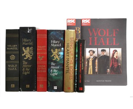 Mantel (Hilary) - Signed Copies.Wolf Hall.London: Fourth Estate, 2009, signed by the author on title-page, limited edition cl
