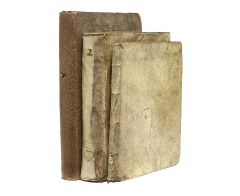 Manuscript Exercise Book.Guliolmi (P. Fran). Rudimentorum Philosophiae Scholasticae. Leodii [Liège], 1667-1668, ink manuscrip
