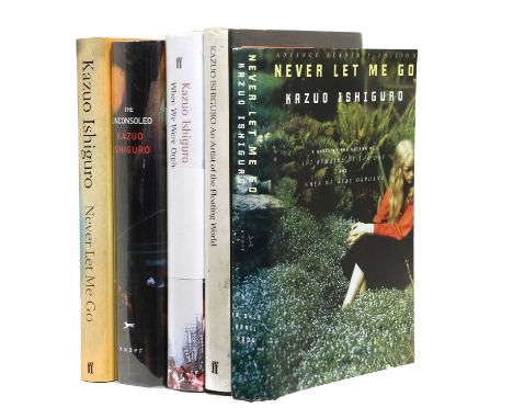 Ishiguro (Kazuo).Never Let Me Go.London: Faber and Faber, 2005, first edition, signed by the author on title-page, original b