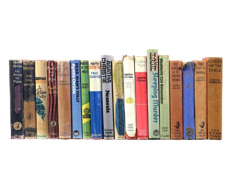 Christie (Agatha).4.50 From Paddington. London: Collins Crime Club, 1957, first edition, strip of toning to preliminary and f