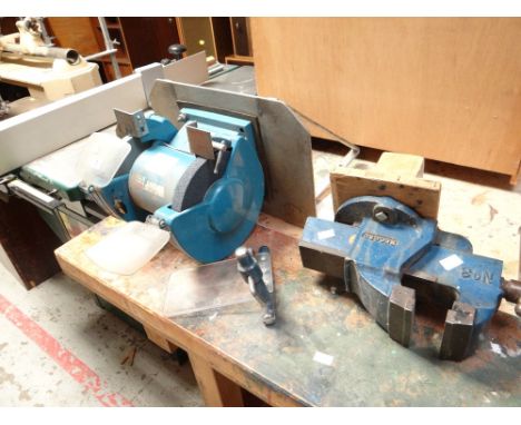 A Wolf grinder and a Record vice