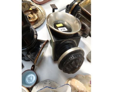 A vintage coach lamp