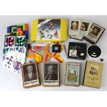 3 Design- u. 5 Quartett-Spiele, Sonia Delaunay/Jaques Damase "Bridge Simultané", Altenburg-