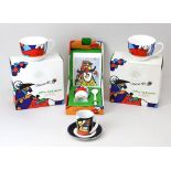 Alt, Otmar (geb. Wernigerode 1940), Konvolut von ihm gestaltetes Porzellan: Rosenthal Espresso-