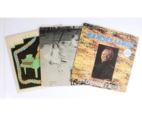 3 x Ramsey Lewis LPs. Swingin' ( LPS 771 ). Tequila Mockingbird ( CBS 82370 ). His Greatest Sides.