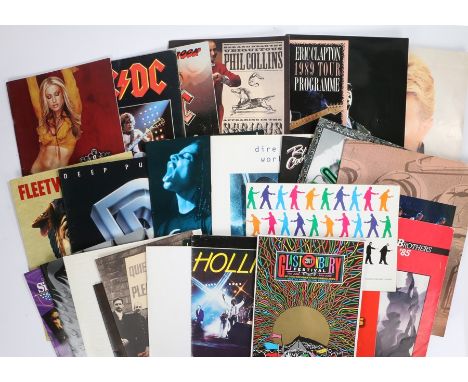 A collection of 40 tour programmes with such Artists  as David Bowie, Stevie Wonder, The Eagles, Bob Dylan, Rolling Stones, S