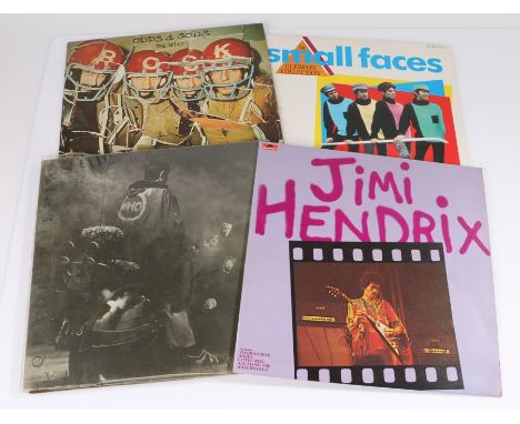 4 x Rock LPs. Jimi Hendrix - Jimi Hendrix (2343 0800). The Who (2) - Odds and Sods, with poster and insert. Quadrophenia. Sma