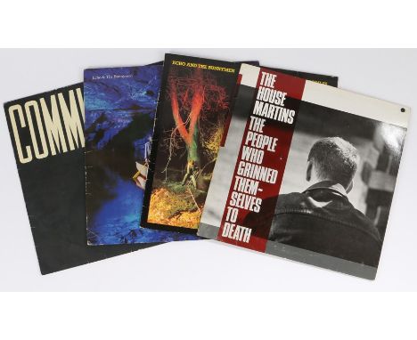 4 x 1980s LPs. Echo and the Bunnymen (2) - Crocodiles. Ocean Rain. Communards - Communards ( LONLP 18 ). The Housemartins - T