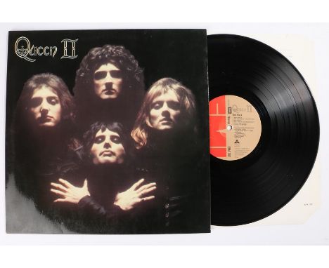 Queen - II LP ( EMA 767 ). laminated gate-fold sleeve with printed inner sleeve.VG