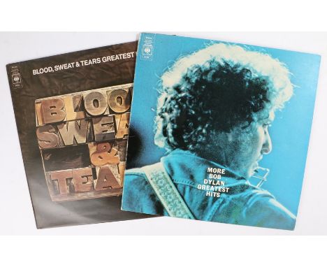 2 x LPs. Blood, Sweat And Tears - Greatest Hits ( S 64803 ). Bob Dylan - More Bob Dylan Greatest Hits ( S 67239 ). 