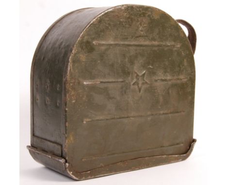 A WWII Second World War Soviet Russian Red Army&nbsp;USSR&nbsp;7.62mm Degtyarev DP heavy machine gun cartridge magazine ammun