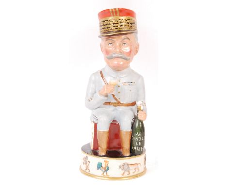 A rare Wilkinson Ltd made Royal Staffordshire Pottery WWI First World War character jug designed by Sir Francis Carruthers Go