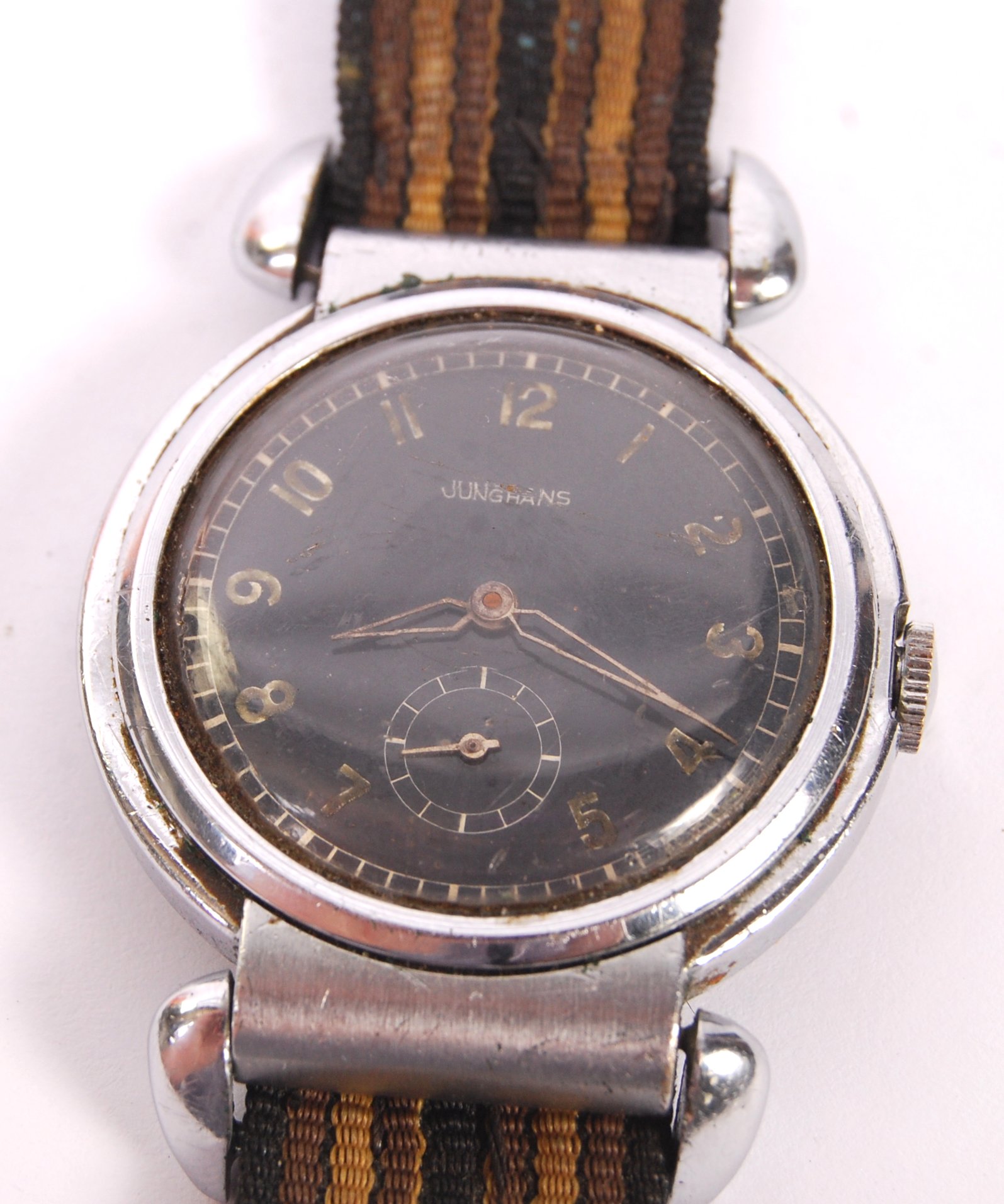A WWII Second World War era 1940's German made ' Junghans ' pilot's