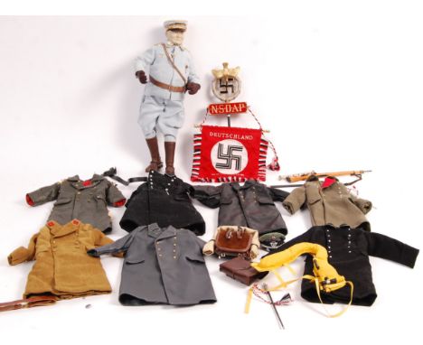 A collection of WWII Second World War German Nazi Party Third Reich themed Dragon / 3R 1/6 scale action figure accessories al