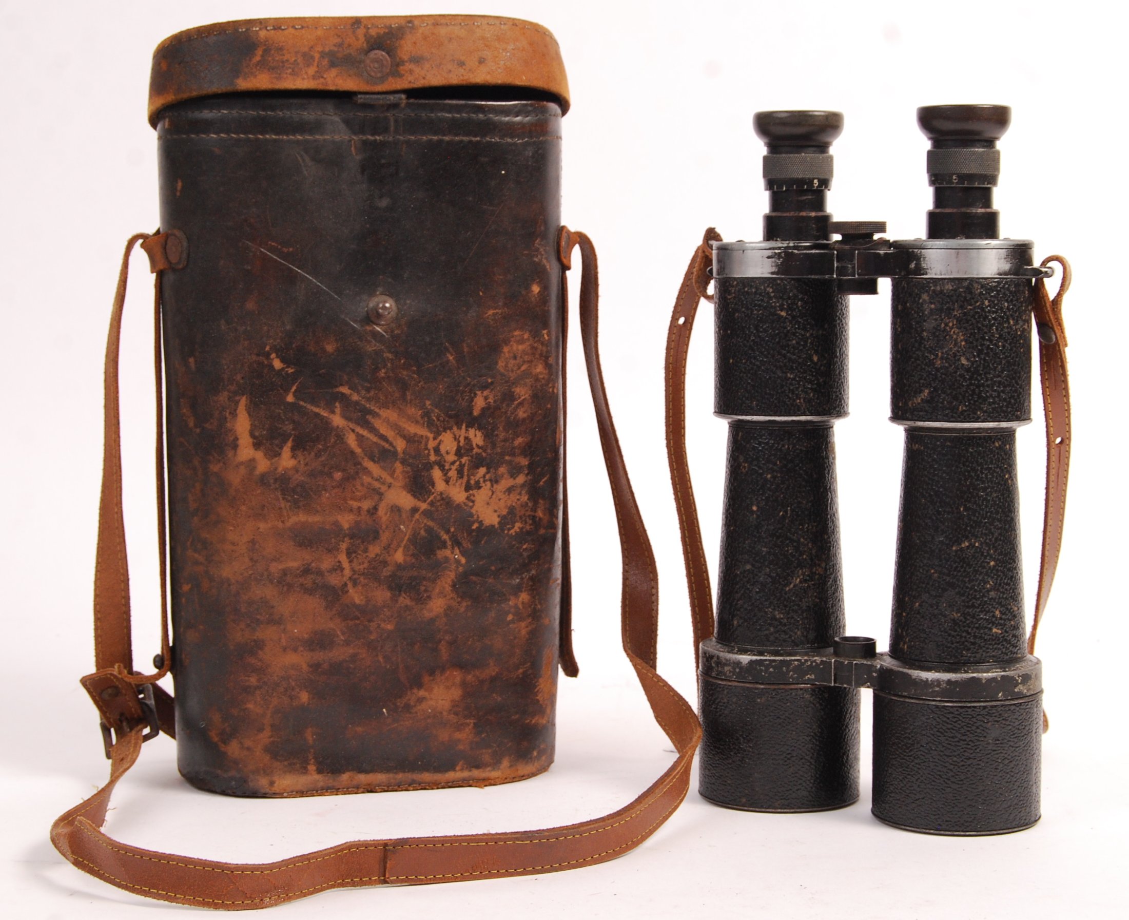 A rare pair of vintage Carl Zeiss ' Jena ' 12x50 binoculars, likely ...